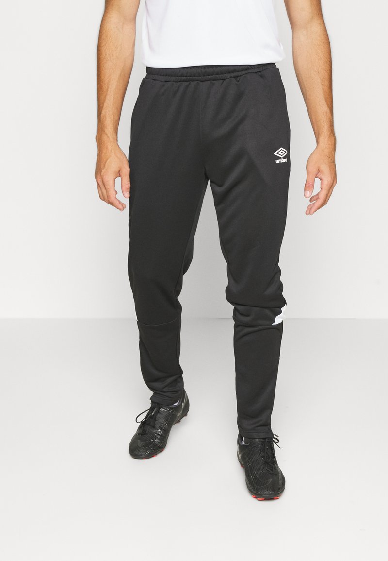Umbro TOTAL TRAINING TAPERED PANT Tracksuit bottoms black/white