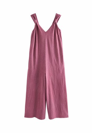 Jumpsuit - plum purple