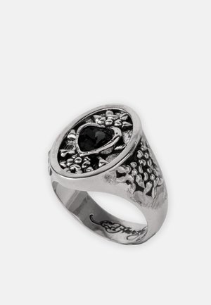HEART STONE SIGNET UNISEX - Prsten - silver-coloured