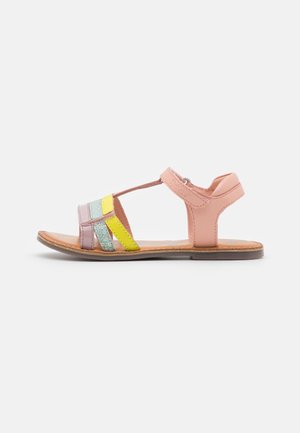 DIAMANTO - Sandales - rose/jaune/vert/violet