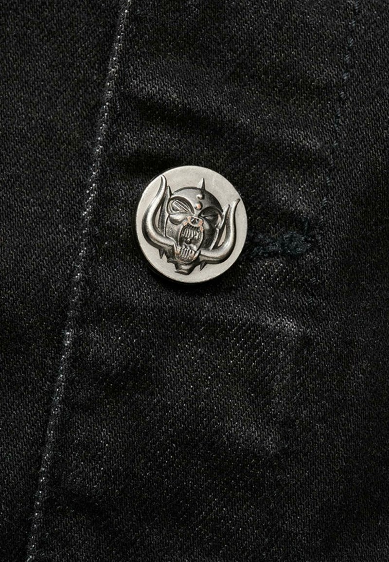 Brandit Motörhead Cradock Denim Jacket, color: black+blac, size: S