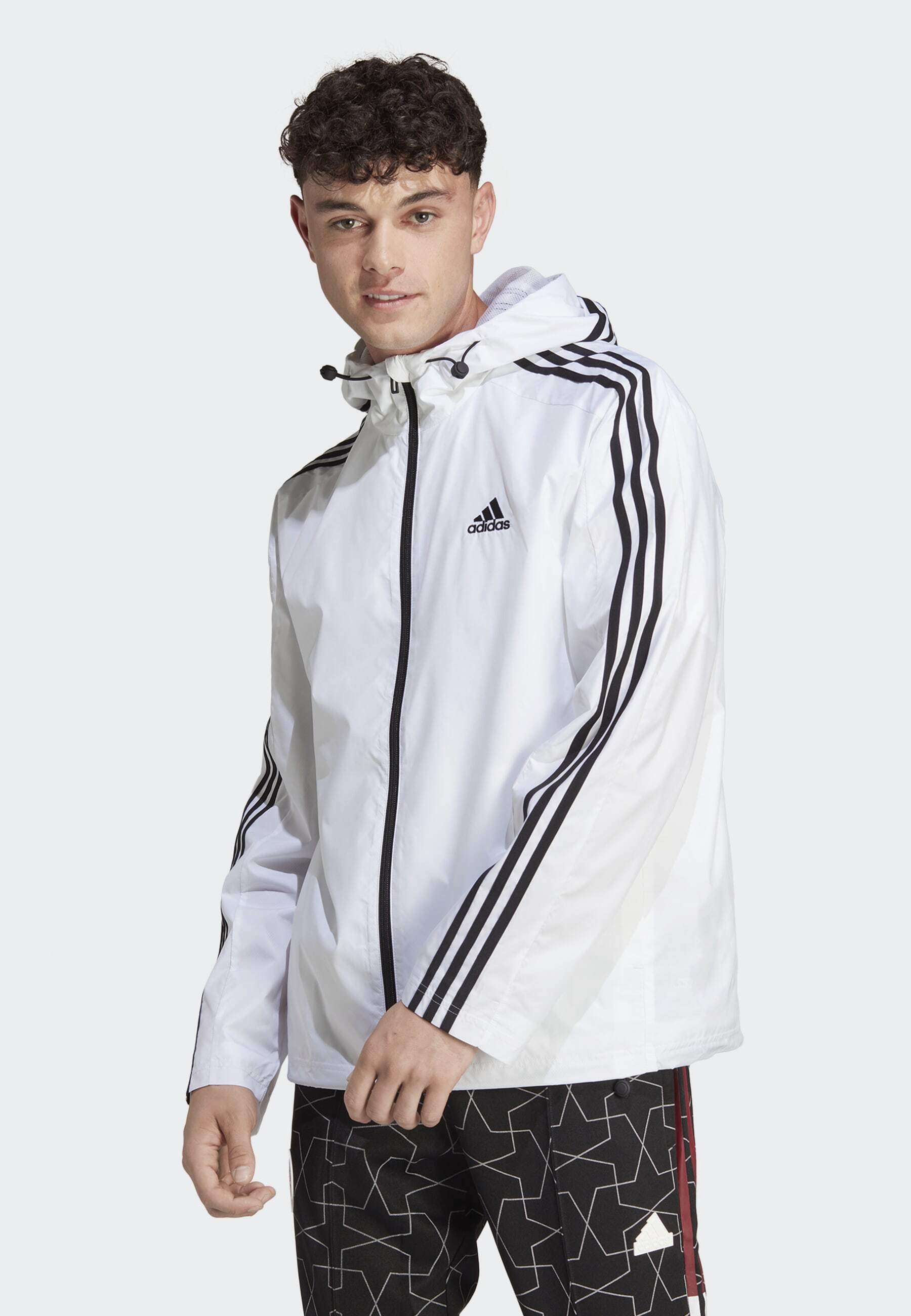 Adidas Sportswear Outerwear Jackets Adidas V Stripes Windbreaker