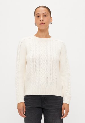 Vero Moda Petite VMPRIYA O-NECK BLOUSE - Pullover - pristine