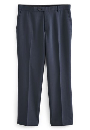 Next REGULAR FIT PLAIN FRONT STRETCH - Stoffhose - navy