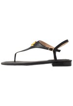 ELLINGTON LEATHER SANDAL - Tongs - black