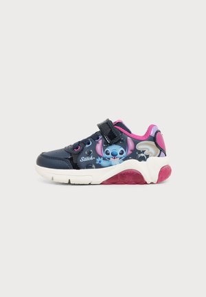 Geox, DISNEY - LILO & STITCH J FADINLIGHT GIRL, granatowy