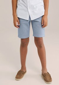 WE Fashion Treniņtērpa apakšdaļas - light blue