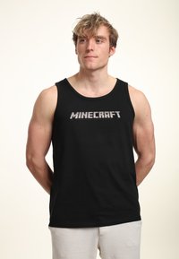 Henry Tiger MINECRAFT LOGO TANK  - Top - black