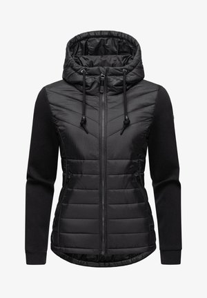 Ragwear LUCINDA - Übergangsjacke - black/schwarz-metallic