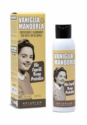 VANILLA & ALMOND HEAT PROTECTIVE HAIR OIL 100ML - Trattamenti capelli