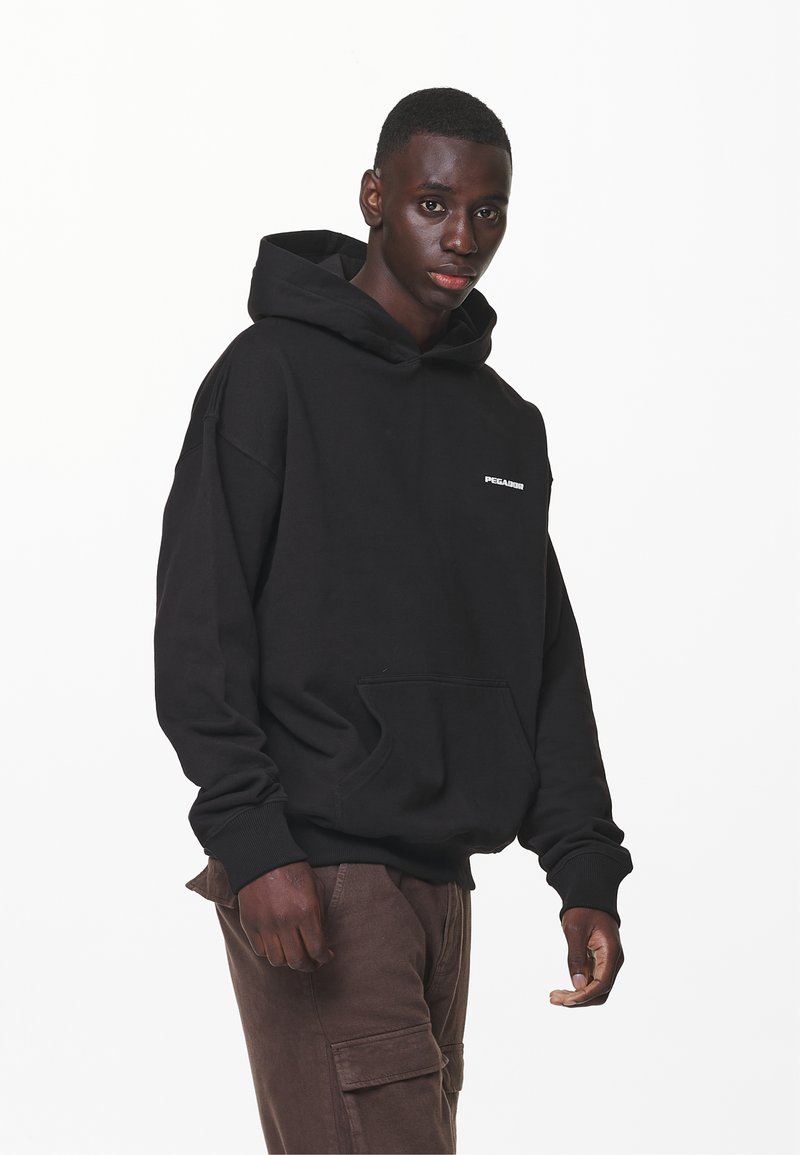 Pegador LOGO OVERSIZED  - Sweatshirt com capuz - black