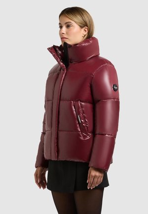 NALA - Winterjas - mahagoni red