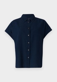 SLEEVELESS SHIRT - Košilová halenka  - dark blue denim