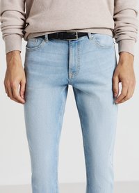 Calliope CON STRAPPI - Jeans Skinny Fit - blu denim slavato