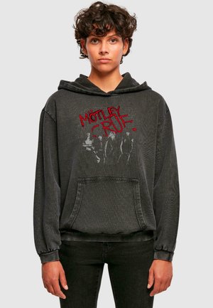 Merchcode MOTLEY CRUE - STRONG LOGO WALL - Kapuzenpullover - black