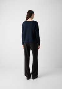 Mos Mosh CARDIGAN - Kardiganas - salute navy