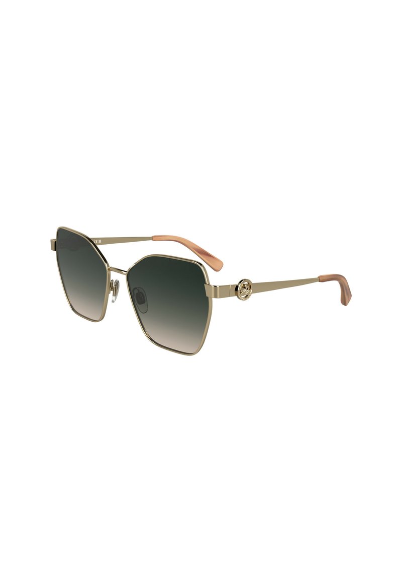 Longchamp - Occhiali da sole - gold gradient green rose, Ingrandire