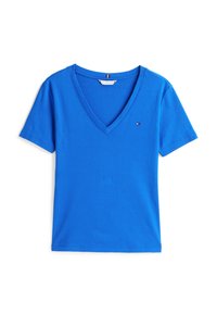 SLIM CODY V NECK - Pamata T-krekls - noble blue