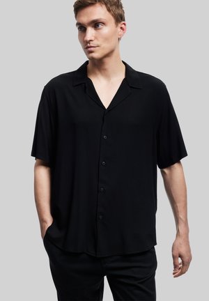 BUTTONED - Camisa - black