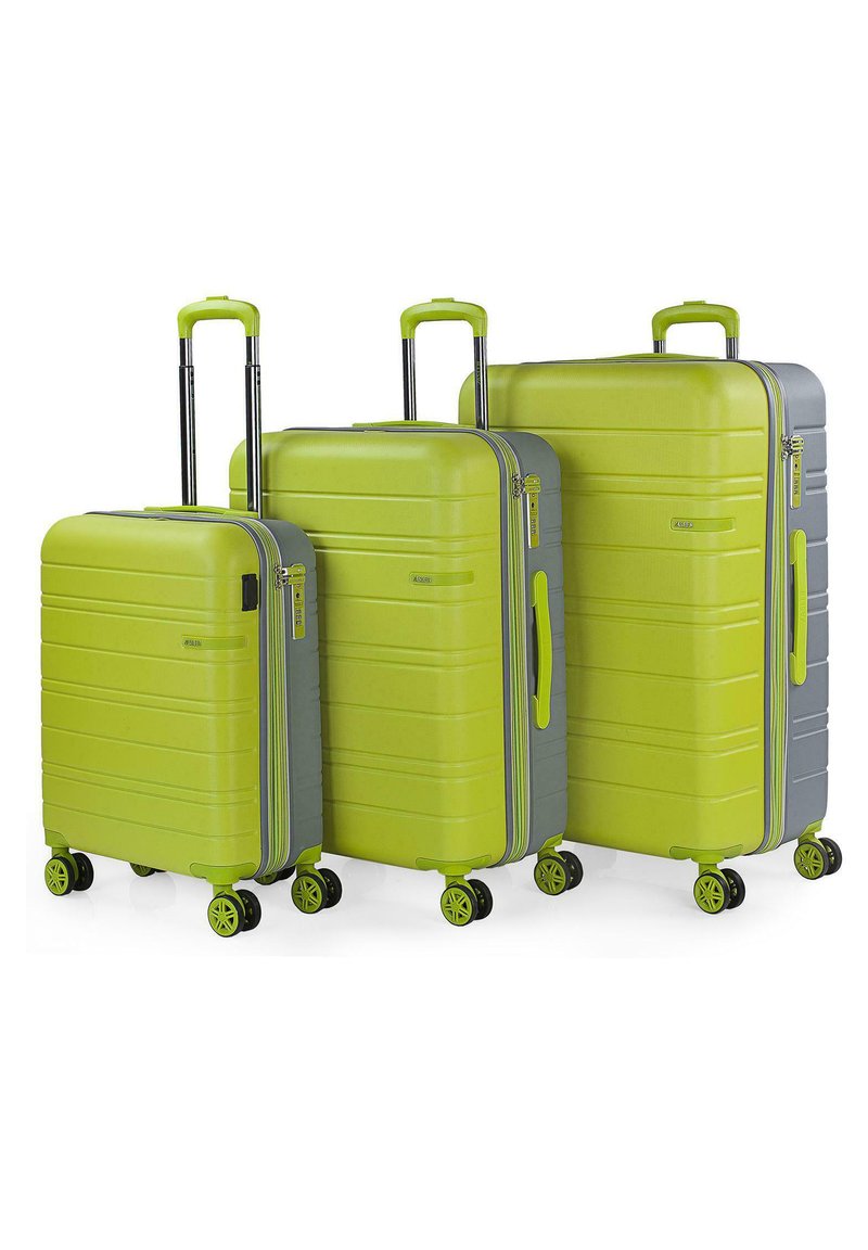 JASLEN SAN MARINO 3PACK - Juego de maletas - pistacho/plata/verde ...