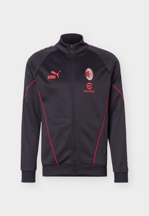 Puma, AC MILAN KING ANTHEM JACKET - Klubiriided - flat dark gray/for all time red