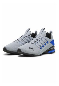 Puma AXELION REFRESH - Tenisice za cestovno trčanje - cool mid gray ultra blue black