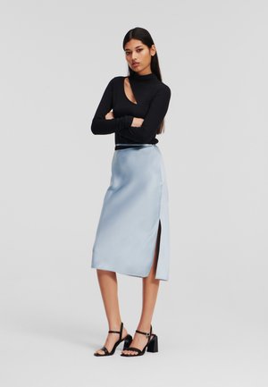 CHARM SOFT SKIRT - Ozko oprijeto krilo - blue