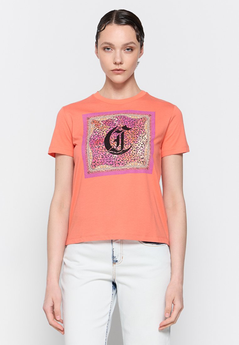 Just Cavalli T-shirt print zalmroze