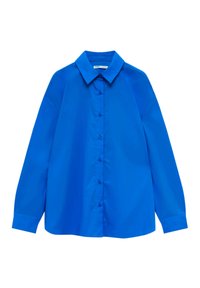 mottled royal blue