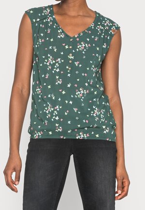 Blouse - dark green