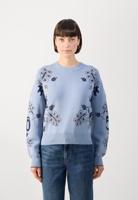 Scotch & Soda RELAXED PULLOVER - Jersey de punto - faded denim