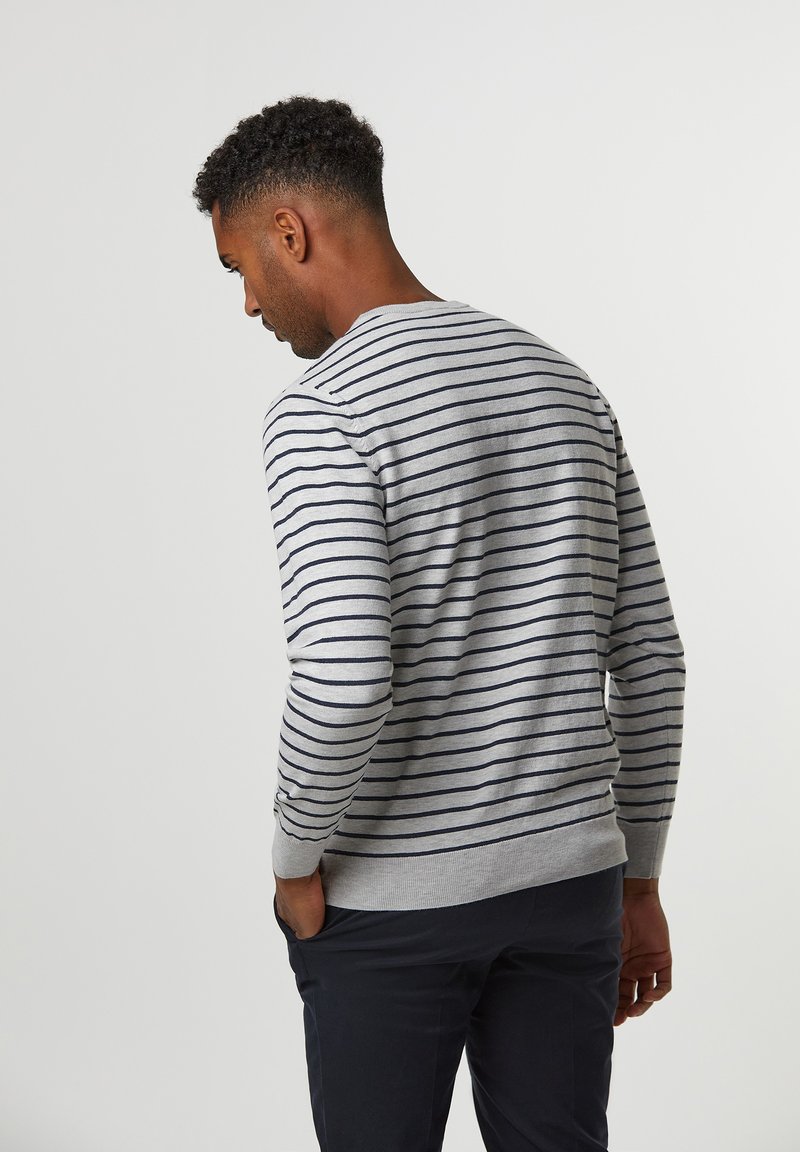 Herren Strickjacken | PROFUOMO Strickpullover grey/grau - PV29899 Herren Strickjacken | PROFUOMO Strickpullover grey/grau - PV29899
