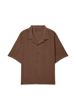 Terranova, MC TINTA UNITA - Camicia - coccio