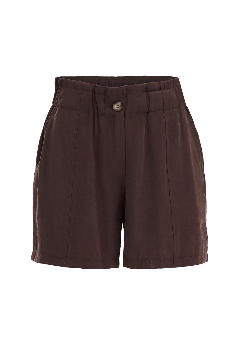 WE Fashion Shorts donkerbruin WE Fashion Shorts donkerbruin