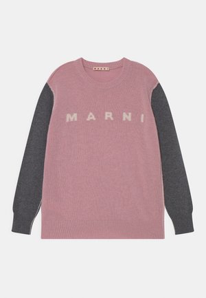 MAGLIA UNISEX - Trui - old rose/melange gray