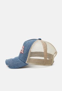 Von Dutch TRUCKER FARGO UNISEX - Sapka - denim/sand