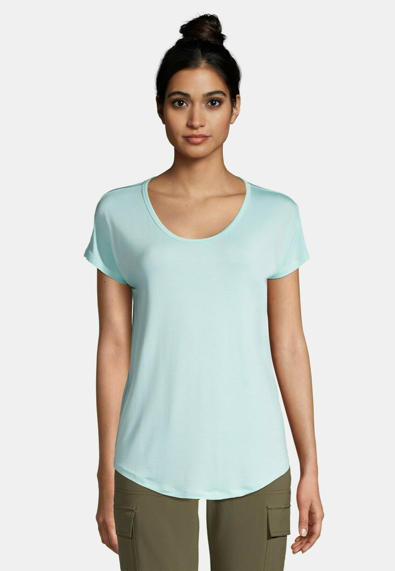 LANDS' END TShirt basic light blue radiance/blau Zalando.de