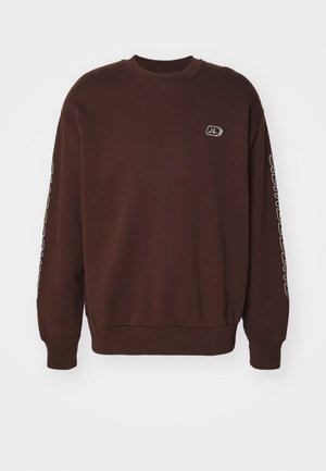 KYZER CREW NECK - Collegepaita - dark brown