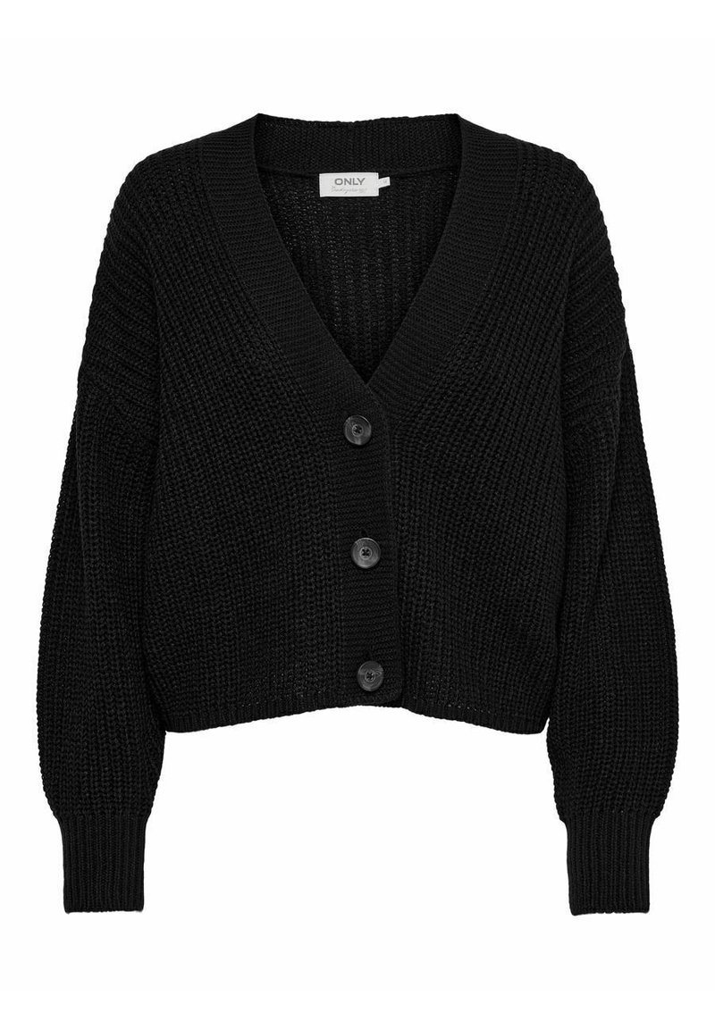 only strickjacke cardigan only schwarz