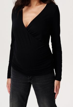 Longsleeve - mottled black