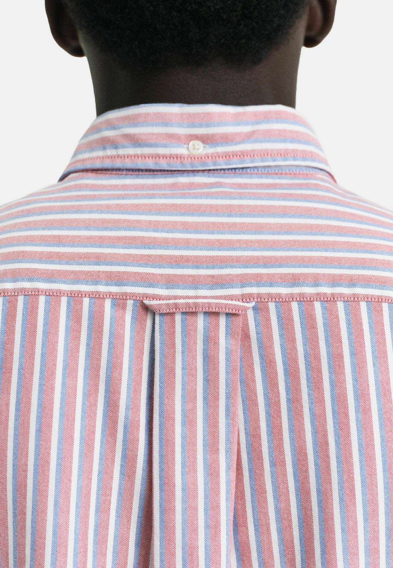 REGULAR FIT STRIPED OXFORD