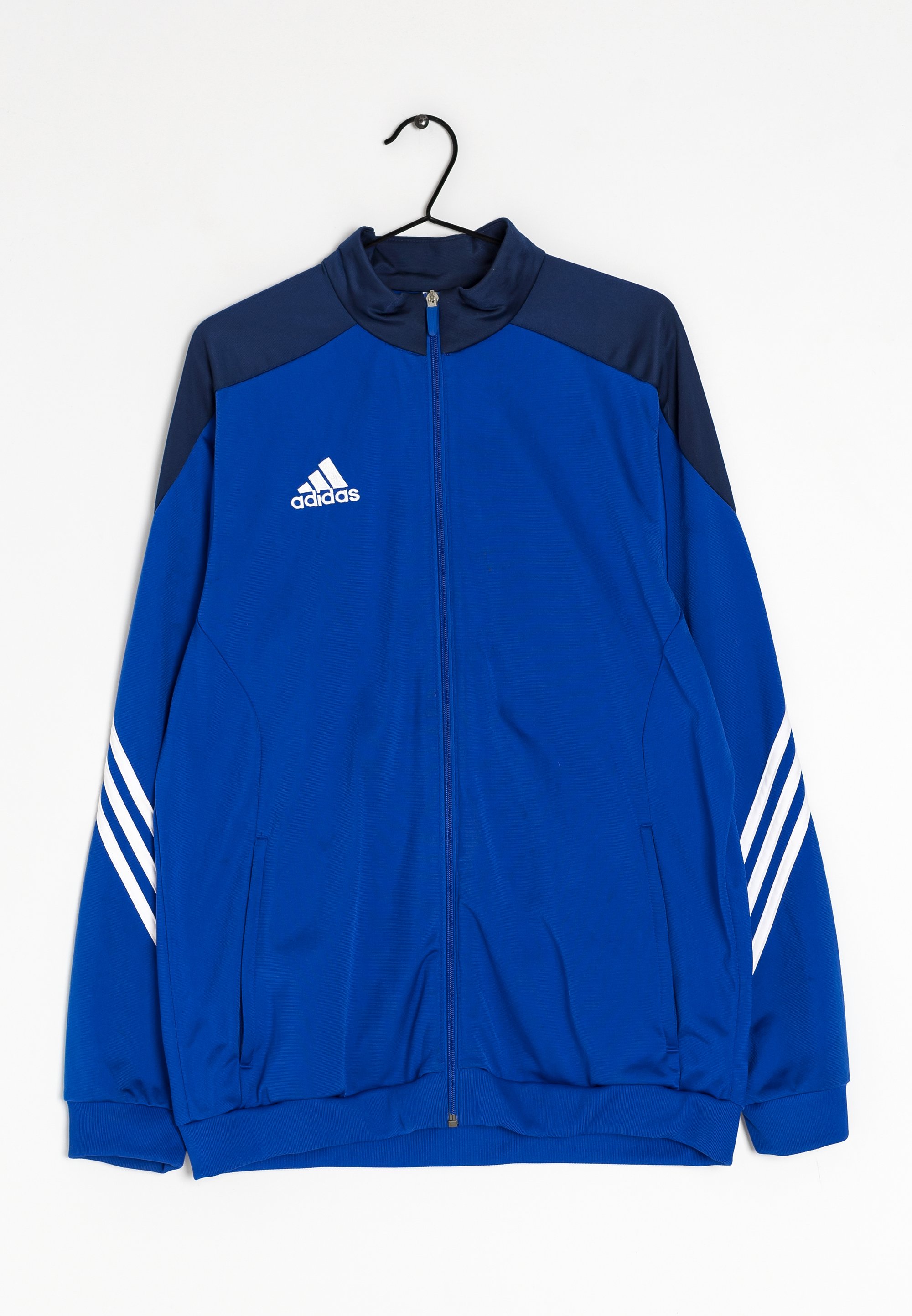 adidas Performance Sudadera cremallera - blue/azul - (Segunda mano) Zalando.es