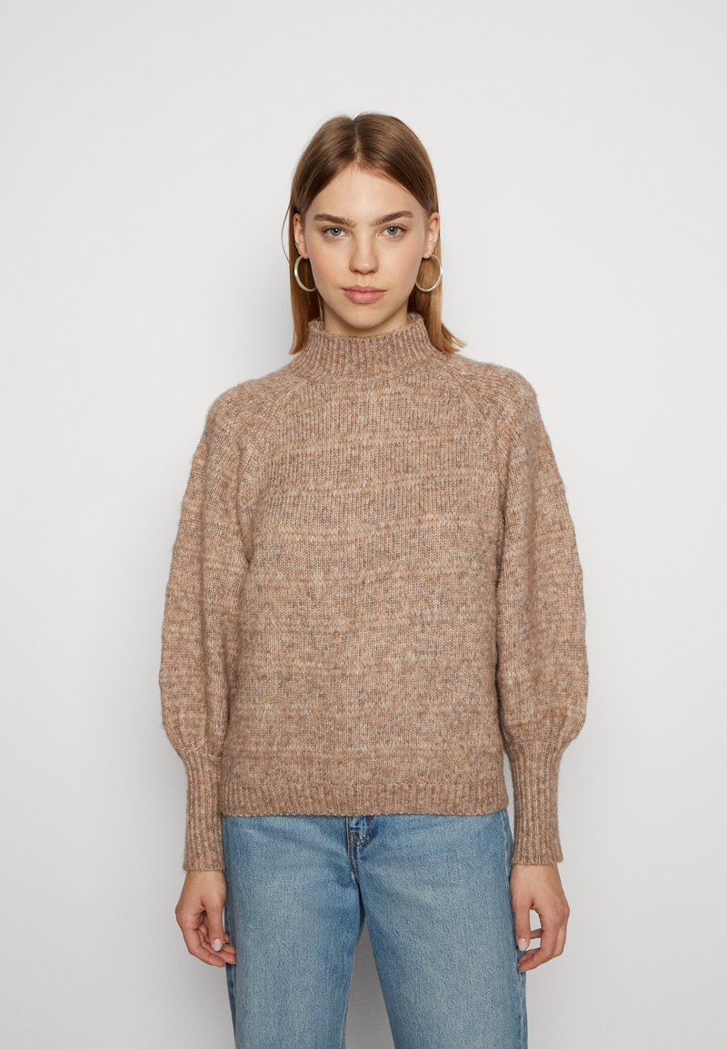 ONLY ONLCELINA HIGH  - Džemper - chestnut