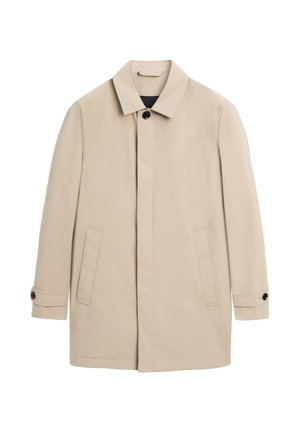 Massimo Dutti, LIGHTWEIGHT LONG TRENCH COAT. - Trenchcoat - sand