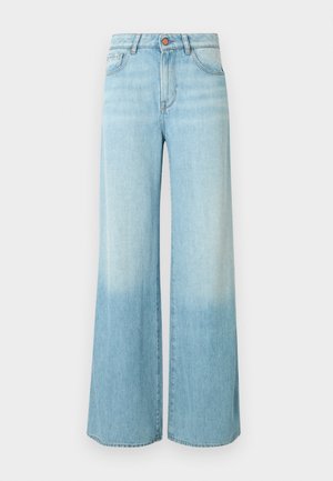 THE KAT - Wide leg - light blue denim