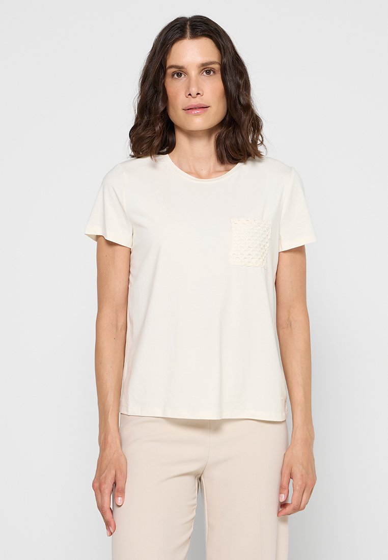 DKNY T-shirt basic crème