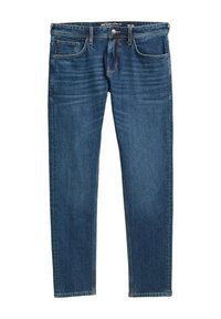 PIERS - Jeans a sigaretta - used dark stone blue denim