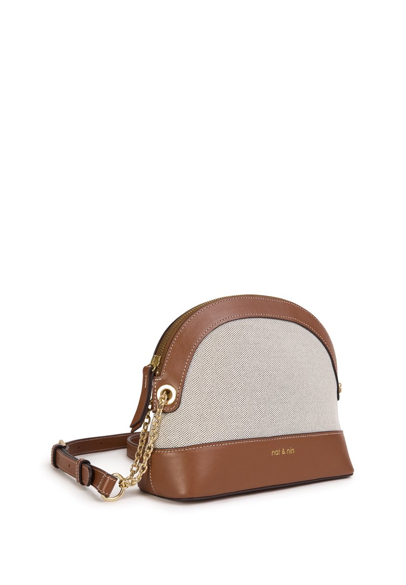 nat nin JULIET Sac bandoulière hazelnut/cognac