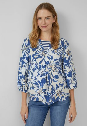 s.Oliver MIT RAFFUNG - Blouse - creme