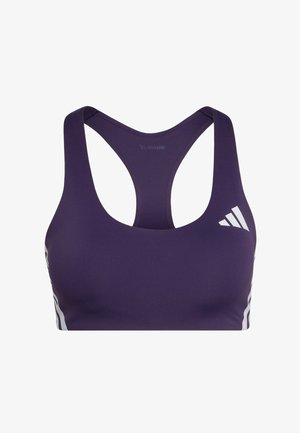 adidas Performance, ADIZERO MS - Brassières de sport à maintien normal - aurora plum white